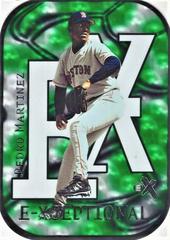 Pedro Martinez [Green] Baseball Cards 2000 Skybox EX EXceptional Prices