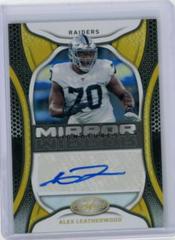 Alex Leatherwood [Gold] #MS-AL Football Cards 2022 Panini Certified Mirror Signatures Prices