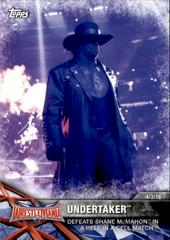 Undertaker Wrestling Cards 2017 Topps WWE Road To Wrestlemania Prices