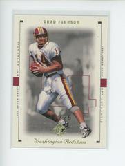 Brad Johnson [Excitement Gold] #88 Football Cards 1999 SP Authentic Prices