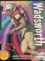 Andre Wadsworth [Rave] #249 Football Cards 1998 Skybox Thunder Prices