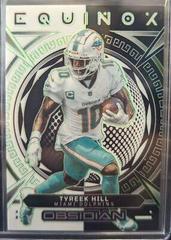 Tyreek Hill [Green Electric Etch] #16 Football Cards 2023 Panini Obsidian Equinox Prices