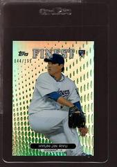 Hyun Jin Ryu [Refractor] #47 Baseball Cards 2013 Finest Prices