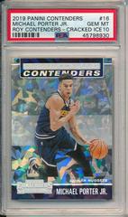 Michael Porter Jr. [Cracked Ice] Basketball Cards 2019 Panini Contenders Prices