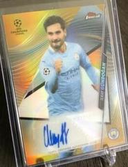 Ilkay Gundogan [Gold Refractor] Soccer Cards 2020 Topps Finest UEFA Champions League Autographs Prices