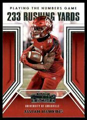 Javian Hawkins Football Cards 2021 Panini Contenders Draft Picks Playing the Numbers Game Prices