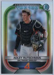 Adley Rutschman #BTP-4 Baseball Cards 2021 Bowman Scout’s Top 100 Prices