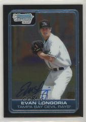 Evan Longoria [Autograph] #DP66 Baseball Cards 2006 Bowman Chrome Draft Picks Prices