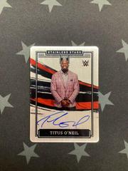 Titus O'Neil Wrestling Cards 2022 Panini Impeccable WWE Stainless Stars Autographs Prices