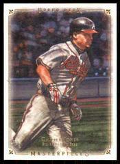 Chipper Jones #4 Baseball Cards 2008 Upper Deck Masterpieces Prices