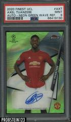 Axel Tuanzebe [Neon Green Wave Refractor] Soccer Cards 2020 Topps Finest UEFA Champions League Autographs Prices