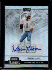 Warren Moon [Signature] #BTN-13 Football Cards 2020 Panini Playoff Behind the Numbers Prices