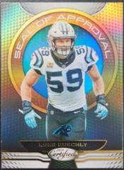 Luke Kuechly #SA-LK Football Cards 2019 Panini Certified Seal of Approval Prices