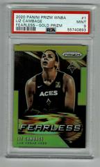 Liz Cambage [Prizm Gold] #1 Basketball Cards 2020 Panini Prizm WNBA Fearless Prices