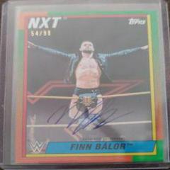 Finn Balor [Green] Wrestling Cards 2021 Topps Heritage WWE Autographs Prices