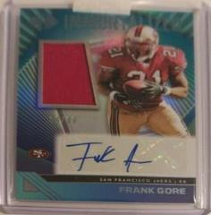 Frank Gore [Blue] #18 Football Cards 2023 Panini Illusions Immortalized Jersey Autograph Prices
