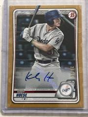 Kody Hoese [Gold] #BP-4 Baseball Cards 2020 Bowman Paper Prospects Prices