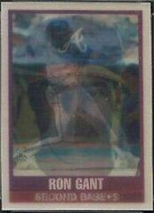 Ron Gant #28 Baseball Cards 1989 Sportflics Prices