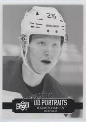 Rasmus Dahlin [Black & White] #P-5 Hockey Cards 2021 Upper Deck UD Portraits Prices