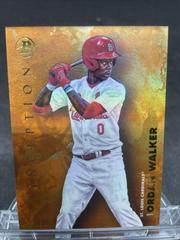 Jordan Walker [Orange Foil] #36 Baseball Cards 2021 Bowman Inception Prices