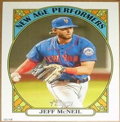 Jeff McNeil #NAP-23 Baseball Cards 2021 Topps Heritage New Age Performers Prices
