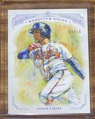 Ozzie Albies Baseball Cards 2019 Topps on Demand Momentum Rising Prices