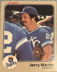 Jerry Martin #117 Baseball Cards 1983 Fleer Prices