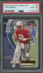 Tom Brady #195 Football Cards 2000 Playoff Absolute Prices