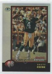 Brett Favre [Refractor] Football Cards 1998 Bowman Chrome Preview Prices