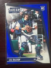 Cal Raleigh [Blue] #11 Baseball Cards 2022 Panini Chronicles Threads Prices