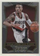 Damian Lillard #62 Basketball Cards 2013 Panini Select Prices