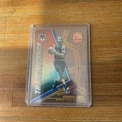 Stephen Curry Basketball Cards 2021 Panini Mosaic Translucence Prices