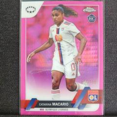 Catarina Macario [Pink Prism] #85 Soccer Cards 2022 Topps Chrome UEFA Women's Champions League Prices