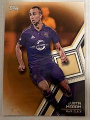 Justin Meram [Orange] Soccer Cards 2018 Topps MLS Prices
