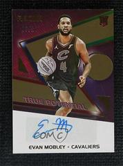 Evan Mobley [Gold] Basketball Cards 2021 Panini Recon True Potential Signatures Prices