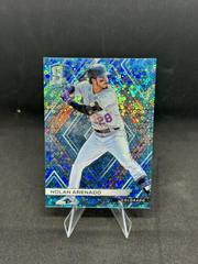 Nolan Arenado [Neon Blue] Baseball Cards 2018 Panini Chronicles Spectra Prices
