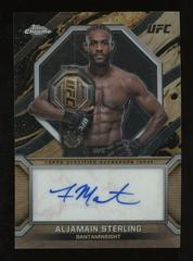 Aljamain Sterling #MOC-AST Ufc Cards 2024 Topps Chrome UFC Marks of Champions Autograph Prices