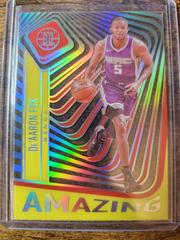 De'Aaron Fox [Asia Red Yellow] Basketball Cards 2020 Panini Illusions Amazing Prices