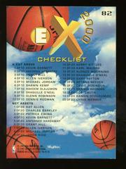 Checklist #82 Basketball Cards 1996 Skybox E-X2000 Prices