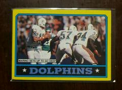 Dolphins Team [Dan Marino] Football Cards 1986 Topps Prices