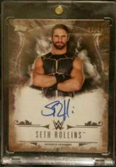 Seth Rollins [Gold] Wrestling Cards 2016 Topps WWE Undisputed Autographs Prices