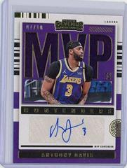 Anthony Davis [Gold] #MVP-ADV Basketball Cards 2021 Panini Contenders MVP Autographs Prices
