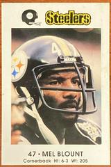 Mel Blount Football Cards 1983 Steelers Police Prices