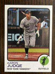 Aaron Judge [Throwback Uniform] Baseball Cards 2022 Topps Heritage Prices