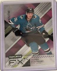 Jasper Weatherby Hockey Cards 2021 Upper Deck Synergy FX Rookies Prices