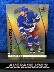 Adam Fox [Gold] Hockey Cards 2022 SP Authentic Spectrum FX Prices