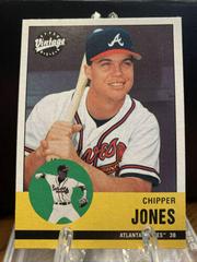 Chipper Jones #176 Baseball Cards 2001 Upper Deck Vintage Prices
