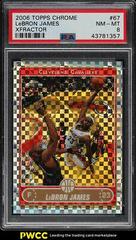 LeBron James [Xfractor] Basketball Cards 2006 Topps Chrome Prices