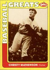 Christy Mathewson Baseball Cards 1991 Swell Greats Prices