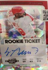 Jo Adell [Optic Autograph Cracked Ice] #121 Baseball Cards 2021 Panini Contenders Prices